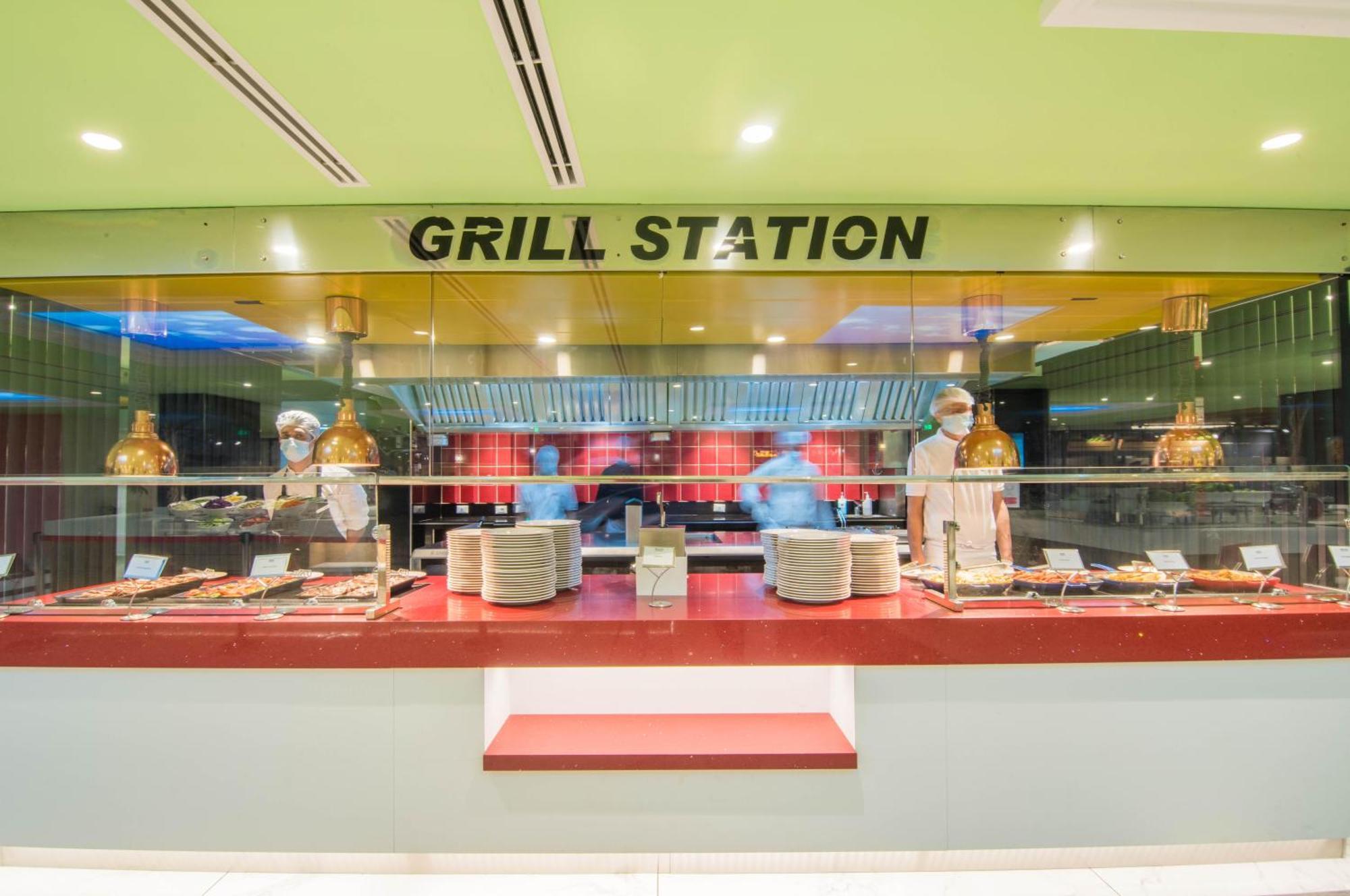 Sentido Reef Oasis Aqua Park Resort シャルム・エル・シェイク エクステリア 写真 Grill Station